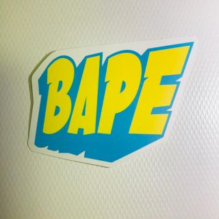 アベイシングエイプ(A BATHING APE)のアベイシングエイプ　BAPE ステッカー　ストリート　防水(ステッカー)