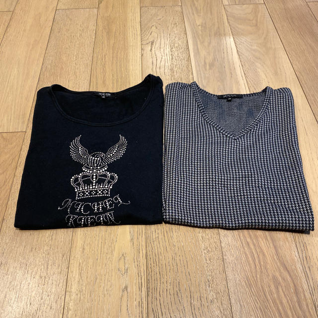 MICHEL KLEIN HOMME(ミッシェルクランオム)のミシェルクラン　トップスセット メンズのトップス(Tシャツ/カットソー(半袖/袖なし))の商品写真