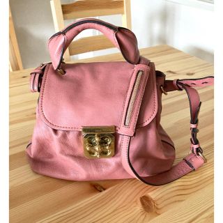クロエ エルシー ショルダーバッグ(レディース)(ピンク/桃色系)の