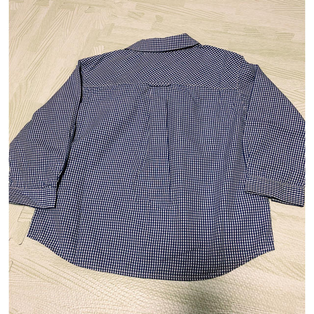 familiar(ファミリア)の未使用　ファミリア　シャツ90 キッズ/ベビー/マタニティのキッズ服男の子用(90cm~)(ブラウス)の商品写真