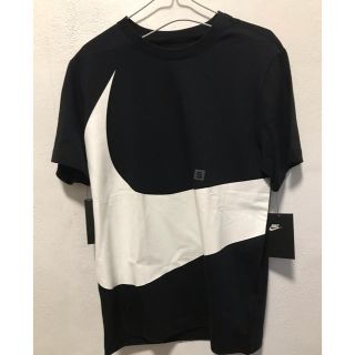 ナイキ(NIKE)の【新品未使用】ナイキ ビックロゴTシャツ 黒 S(Tシャツ/カットソー(半袖/袖なし))