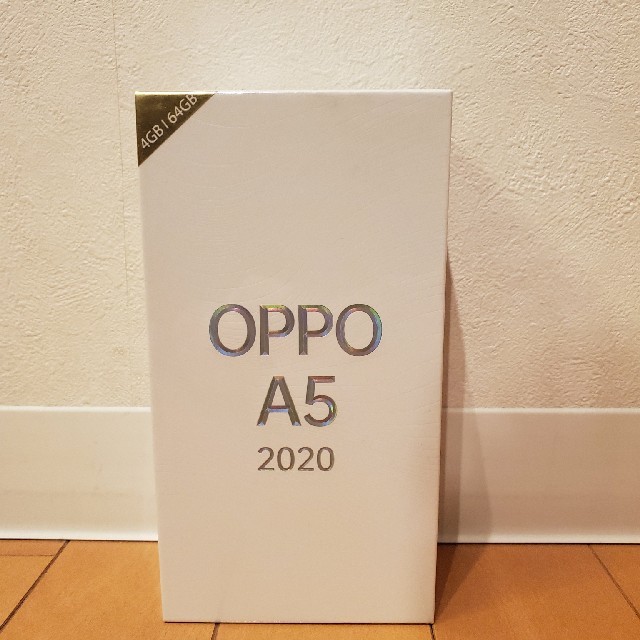 OPPO A5 2020 ブルーSIMフリー64GB 新品未開封オッポ