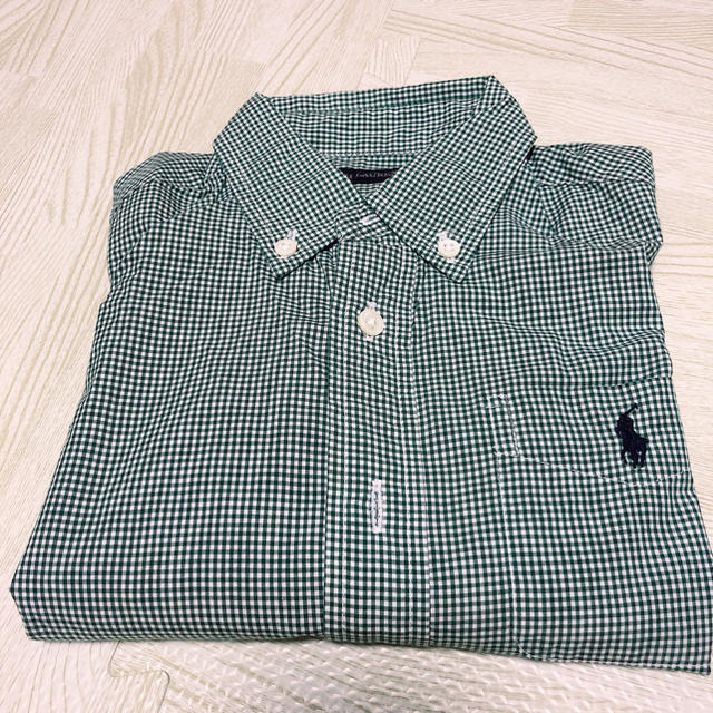 Ralph Lauren(ラルフローレン)の未使用　ラルフローレン　シャツ90 キッズ/ベビー/マタニティのキッズ服男の子用(90cm~)(ブラウス)の商品写真