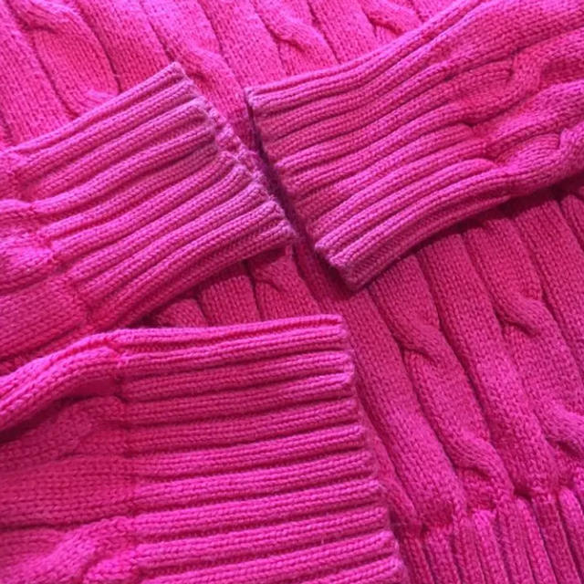 Ralph Lauren(ラルフローレン)のラルフローレン　ニット　ピンク レディースのトップス(ニット/セーター)の商品写真