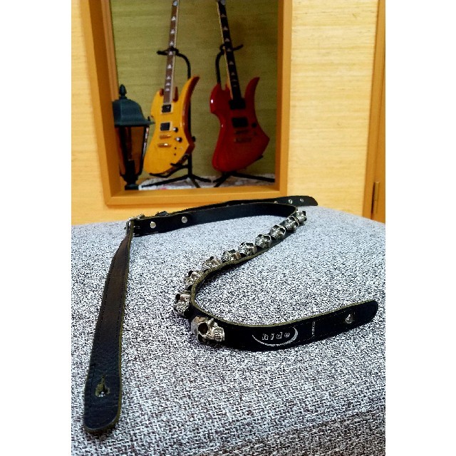 Fernandes(フェルナンデス)のﾌｪﾙﾅﾝﾃﾞｽ　hide ｽｶﾙｽﾄﾗｯﾌﾟ　ｷﾞﾀｰｽﾄﾗｯﾌﾟ 楽器のギター(ストラップ)の商品写真