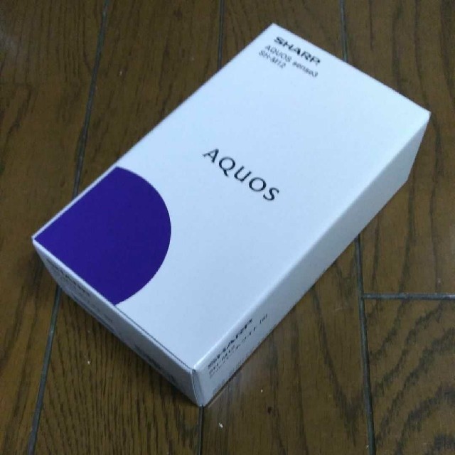 AQUOS sense3 SH-M12　シルバーホワイト SIMフリー