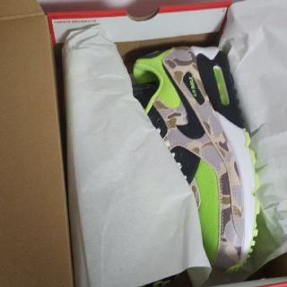 ナイキ(NIKE)の27.5 Air max 90 camo green  Nike 新品未使用品(スニーカー)