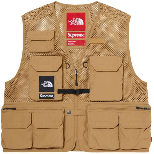 Lサイズ Supreme The North Face Cargo Vest