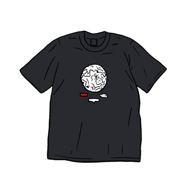 supreme northface one world tee Ｌサイズ