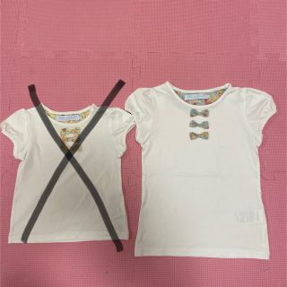 タルティーヌ エ ショコラ(Tartine et Chocolat)のタルティーヌエショコラ　Tシャツ　120cm(Tシャツ/カットソー)