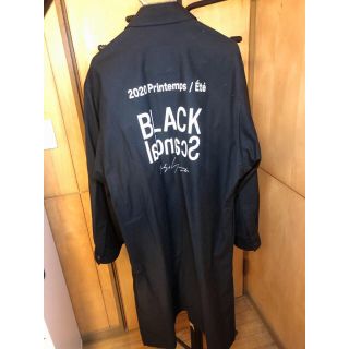 yohji yamamoto スタッフシャツ　BLACK scandal