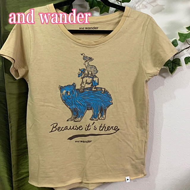 and wander  Tシャツ　 メンズのトップス(Tシャツ/カットソー(半袖/袖なし))の商品写真