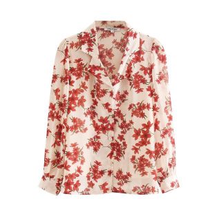 ザラ(ZARA)の1713＊S/S 花柄 シャツブラウス(シャツ/ブラウス(長袖/七分))