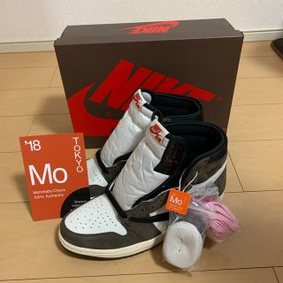 ナイキ(NIKE)のNIKE AIR JORDAN 1 TRAVIS SCOTT 27.5㎝(スニーカー)