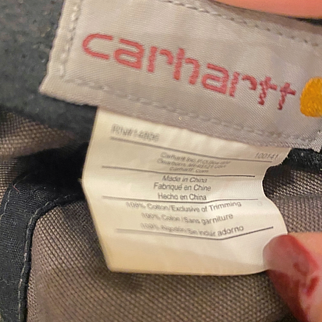 carhartt(カーハート)のcarhartt キャップ　古着 メンズの帽子(キャップ)の商品写真