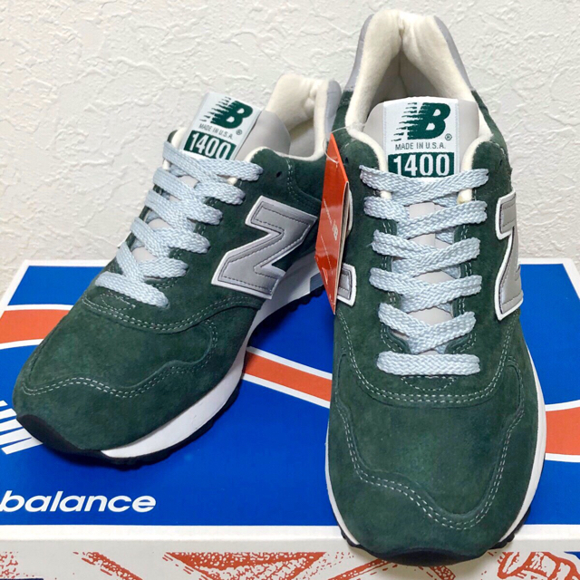 New Balance(ニューバランス)の完売品 USA製✨ニューバランス M1400MG グリーン 23.5cm レディースの靴/シューズ(スニーカー)の商品写真