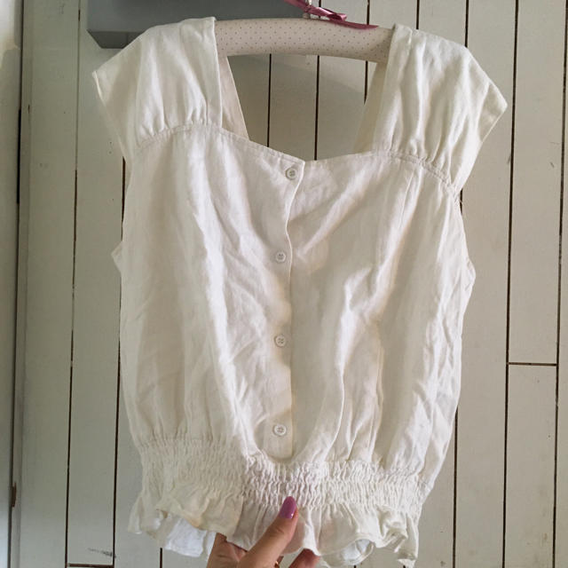 最終価格????france vintage linen blouse. | cof.org.zm
