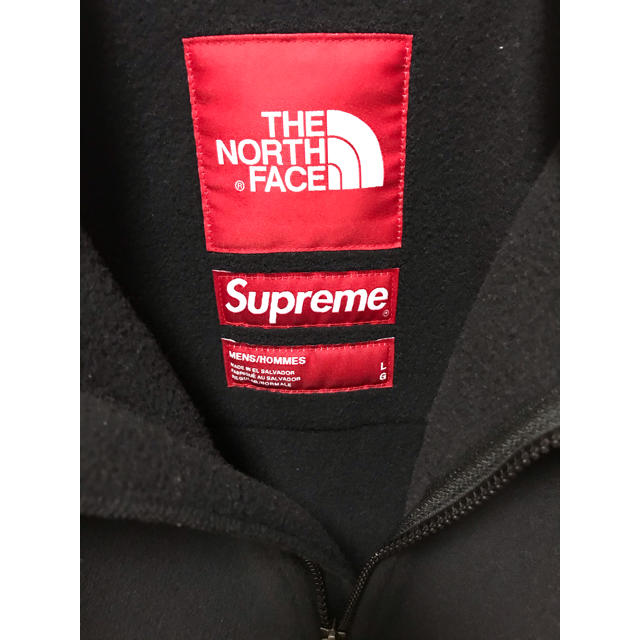 Supreme(シュプリーム)のsupreme north face rtg fleece jacket 黒 L メンズのジャケット/アウター(ブルゾン)の商品写真