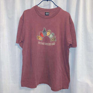 ステューシー(STUSSY)のSTUSSY Tシャツ 80s USA製 old stussy ハンドサイン(Tシャツ/カットソー(半袖/袖なし))
