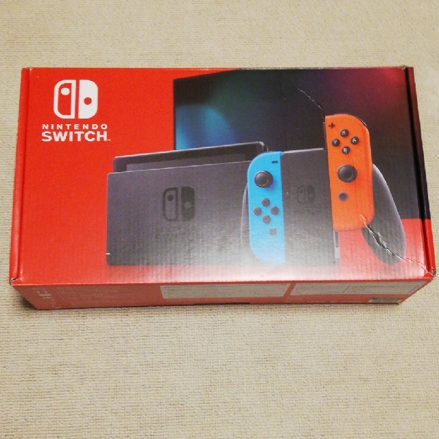 【新型・新品】Nintendo Switch ネオンブルー／ネオンレッドエンタメホビー