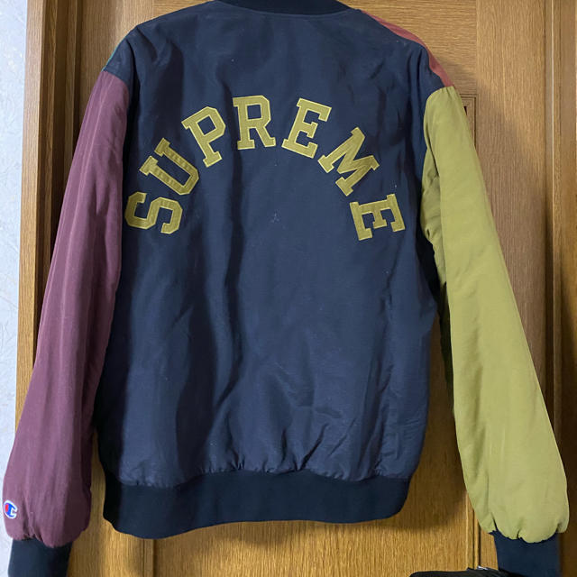 Supreme(シュプリーム)のSupreme/Champion Color Blocked Jacket メンズのジャケット/アウター(ナイロンジャケット)の商品写真