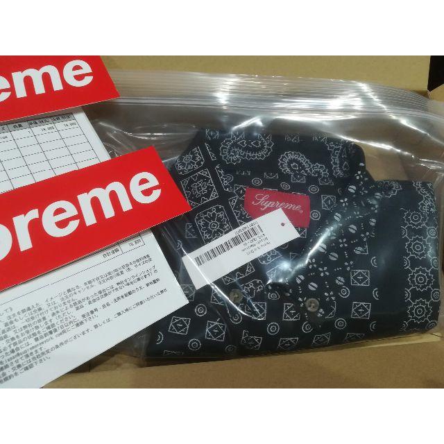 Supreme(シュプリーム)のsupreme paisley grid shirt Black M メンズのトップス(シャツ)の商品写真