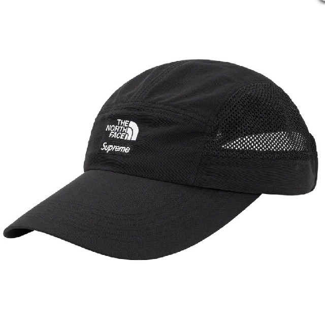 黒Supreme TheNorthFace Sunshield Camp Cap