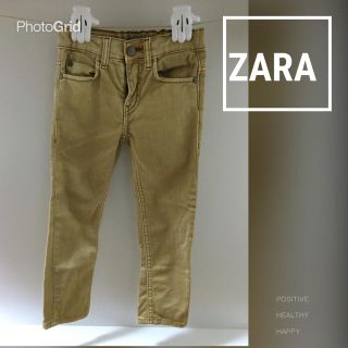 ザラキッズ(ZARA KIDS)のZARAカラーデニムスキニーパンツ104(パンツ/スパッツ)