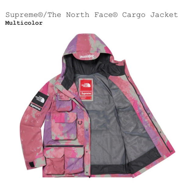 Supreme/TNF Cargo Jacket multicolor L