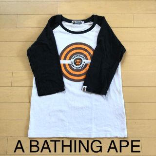 アベイシングエイプ(A BATHING APE)のエイプ　マイロ　ラグランＴ(Tシャツ(長袖/七分))