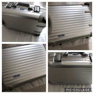 リモワ(RIMOWA)のRIMOWA リモワ TOPAS トパーズ 青ロゴ 2輪 32L 929.52(トラベルバッグ/スーツケース)