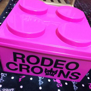 ロデオクラウンズ(RODEO CROWNS)の値下げロデオRODEO収納ボックスレゴ美品(その他)