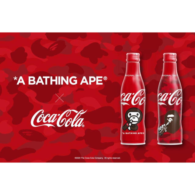 A BATHING APE(アベイシングエイプ)のBape X Coca Cola インテリア/住まい/日用品のインテリア/住まい/日用品 その他(その他)の商品写真