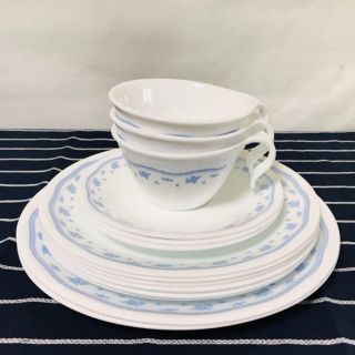 コレール(CORELLE)のコレール モーニングブルーシリーズ 食器14点セット(食器)