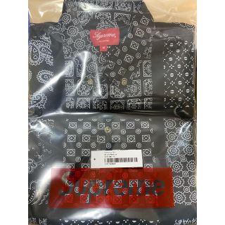 Supreme - Supreme Paisley Grid Shirts 黒 Mサイズの通販 by koh's