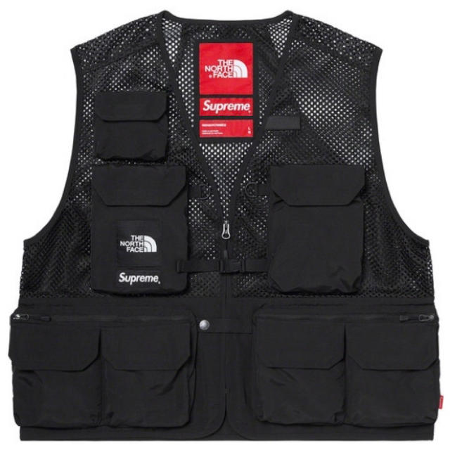 Supreme(シュプリーム)のLsize 黒 Supreme North Face Cargo Vest メンズのトップス(ベスト)の商品写真