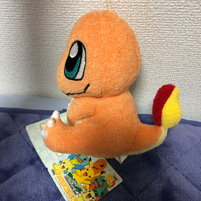 ポケモン(ポケモン)の【ポケットモンスター】ヒトカゲぬいぐるみ エンタメ/ホビーのおもちゃ/ぬいぐるみ(ぬいぐるみ)の商品写真