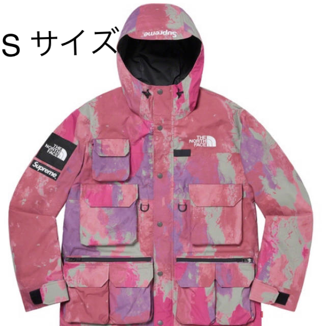 Supreme tnf Cargo jacket S ノースmulticolor