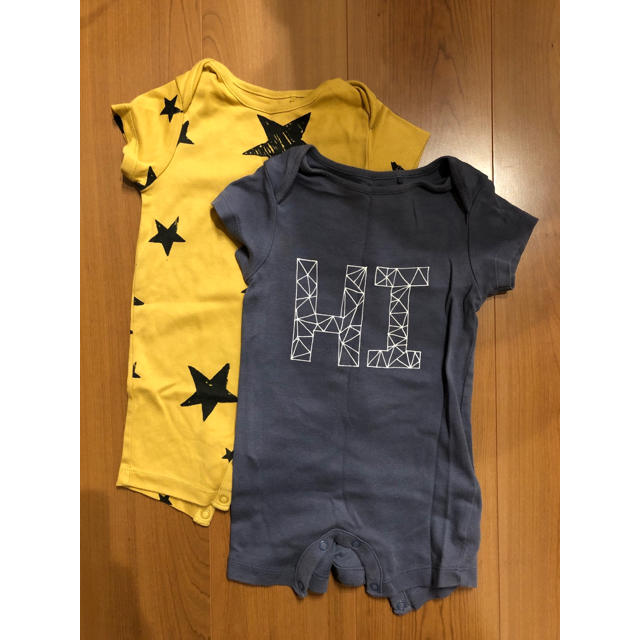 NEXT(ネクスト)の半袖ロンパース キッズ/ベビー/マタニティのベビー服(~85cm)(ロンパース)の商品写真