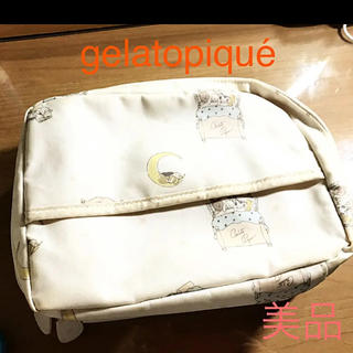 ジェラートピケ(gelato pique)の美品　★ ジェラートピケ　おむつポーチ(ベビーおむつバッグ)