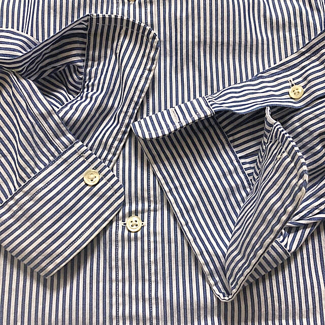 Ralph Lauren(ラルフローレン)のラルフローレン★シャツ★美品★ビッグサイズ★ブルー★ストライプ★ワイシャツ メンズのトップス(シャツ)の商品写真