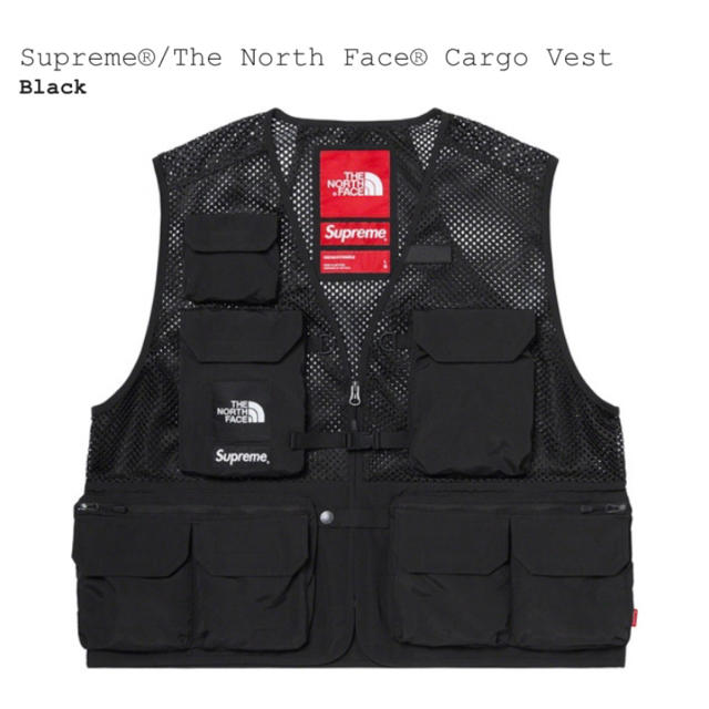 Supreme(シュプリーム)のSサイズ Supreme The North Face Cargo Vest  メンズのトップス(ベスト)の商品写真