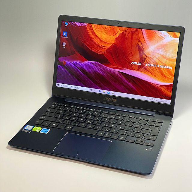 ASUS(エイスース)のZenBook 13 Core i5-8250U GeForceMX150 スマホ/家電/カメラのPC/タブレット(ノートPC)の商品写真