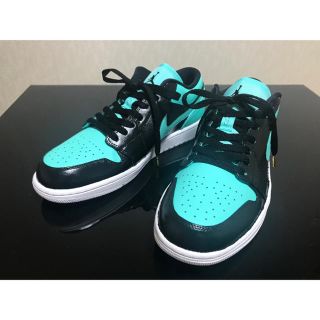 ナイキ(NIKE)のNike air Jordan 1 low Tiffany custom (スニーカー)