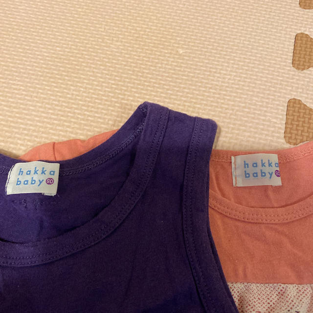 hakka baby(ハッカベビー)のハッカ　ワンピースTシャツセット キッズ/ベビー/マタニティのキッズ服女の子用(90cm~)(ワンピース)の商品写真