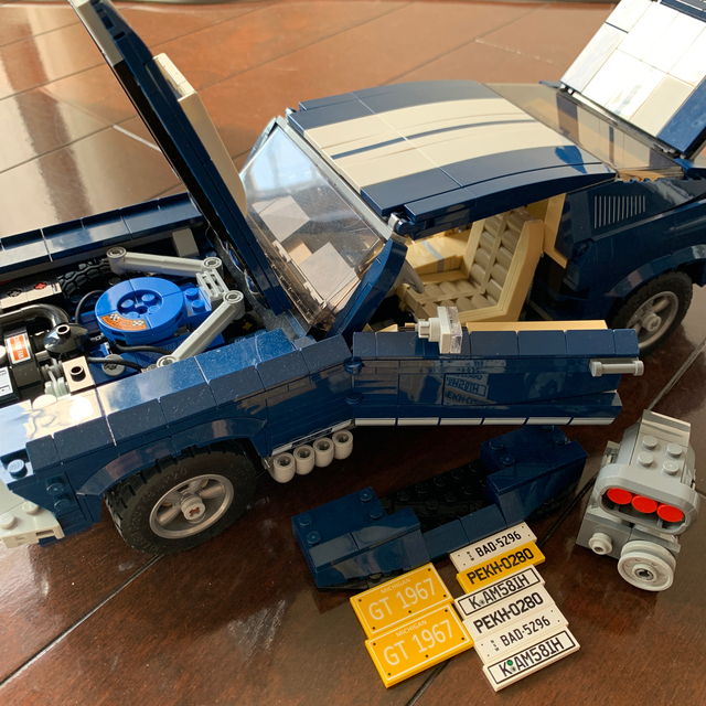 Lego(レゴ)のレゴ　クリエーター フォード マスタング  1967GT 完成品【10265】 エンタメ/ホビーのおもちゃ/ぬいぐるみ(模型/プラモデル)の商品写真