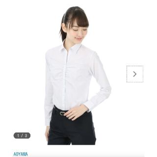 アオヤマ(青山)の洋服の青山ブラウス長袖 n-line Precious オールシーズン用　(スーツ)