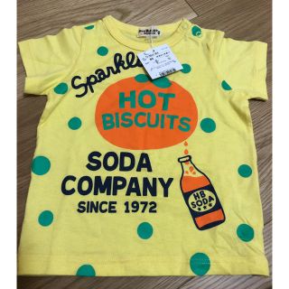 ホットビスケッツ(HOT BISCUITS)の【新品・未使用】ホットビスケッツ　Tシャツ　80(Ｔシャツ)