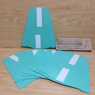ミューズ　ボード スタンド ／グリーン　９枚セット(店舗用品)