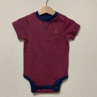 ベビーギャップ(babyGAP)のbabyGAP ボーダーロンパース (ロンパース)